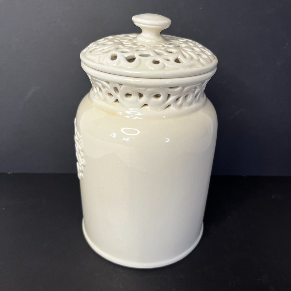 California Pantry 2006 Classic Ceramic Coffee Canister Airtight Rubber Seal Lid - Picture 8 of 16